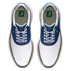 FootJoy Men's Traditions Golf Shoes -FootJoy Sales Store footjoy traditions golf shoes white navy gray 03 29077.1669393223