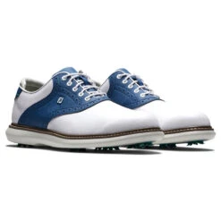 FootJoy Men's Traditions Golf Shoes -FootJoy Sales Store footjoy traditions golf shoes white navy gray 05 15128.1668608812