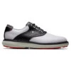 FootJoy Men's Traditions Spikeless Golf Shoes -FootJoy Sales Store footjoy traditions spikeless golf shoes white black 01 77413.1678140732