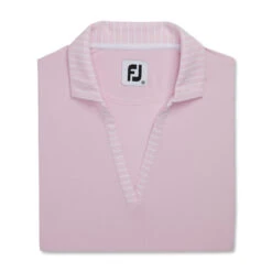 FootJoy Women's Open Placket Sleeveless Polo -FootJoy Sales Store footjoy womens open placket sleeveless polo pink 04 01860.1673285466