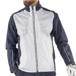 Galvin Green Albert Gore-Tex Waterproof Jacket - Navy/Cool Grey/White -FootJoy Sales Store galvin green albert gore tex jacket navycool greywhite 3