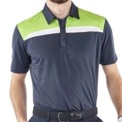 Galvin Green Mapping Ventil8+ Polo Shirt - Navy/Lime/White -FootJoy Sales Store galvin green mapping ventil8 polo shirt navylimewhite 3