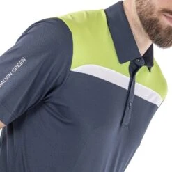 Galvin Green Mapping Ventil8+ Polo Shirt - Navy/Lime/White -FootJoy Sales Store galvin green mapping ventil8 polo shirt navylimewhite 5