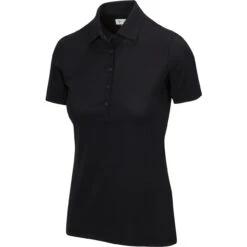Greg Norman Women's Freedom Micro Pique Short Sleeve Polo -FootJoy Sales Store greg norman womens freedom micro pique short sleeve polo black 01 1 61178.1659043412