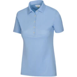 Greg Norman Women's Freedom Micro Pique Short Sleeve Polo -FootJoy Sales Store greg norman womens freedom micro pique short sleeve polo coastal blue 01 15972.1659043413