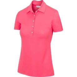 Greg Norman Women's Freedom Micro Pique Short Sleeve Polo -FootJoy Sales Store greg norman womens freedom micro pique short sleeve polo field poppy 01 35270.1659043413