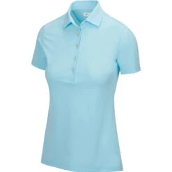 Greg Norman Women's Freedom Micro Pique Short Sleeve Polo -FootJoy Sales Store greg norman womens freedom micro pique short sleeve polo seaside blue 01 10930.1659043412