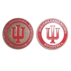 NCAA Double Sided Collegiate Golf Ball Marker Coins -FootJoy Sales Store indiana