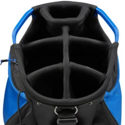 Mizuno Light Weight 7-Way Cart Bag - Blue/Black -FootJoy Sales Store mizuno light weight cart bag 7 way blue black 5