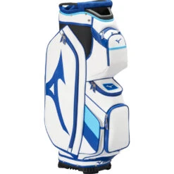 Mizuno Tour Cart Bag - White/Blue -FootJoy Sales Store mizuno tour cart bag whiteblue 3