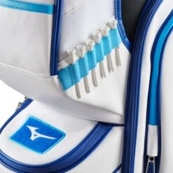 Mizuno Tour Cart Bag - White/Blue -FootJoy Sales Store mizuno tour cart bag whiteblue 4