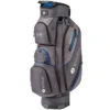 Motocaddy Club Series Cart Bag - Charcoal/Blue -FootJoy Sales Store motocaddy club series cart bag charcoal blue 1