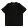 NEEDLES S/S CREW NECK TEE POLY FLEECE BLACK