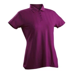 Grace Short Sleeve Polo -FootJoy Sales Store nancy lopez grace short sleeve polo dark magenta 01 53342.1633540312