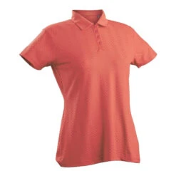 Grace Short Sleeve Polo -FootJoy Sales Store nancy lopez grace short sleeve polo tangerine 01 65761.1633540313