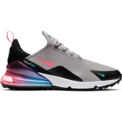 Nike Men's Air Max 270 G Golf Shoes -FootJoy Sales Store nike air max 270 g golf shoes atmosphere grey hot punch white 01 46685.1635438883