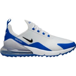 Nike Men's Air Max 270 G Golf Shoes -FootJoy Sales Store nike air max 270 g golf shoes white black racer blue 01 35999.1635438883
