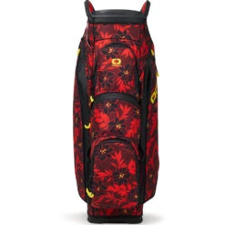 OGIO All Elements Silencer Cart Bag - Red Flower Party -FootJoy Sales Store ogio all elements cart bag red flower party 3