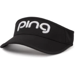 Ping Women's Tour Sport Visor -FootJoy Sales Store ping womens tour sport visor black white 01 48546.1676596039