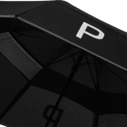 Puma Double Canopy Umbrella - Black/Bright White -FootJoy Sales Store puma double canopy umbrella blackbright white 4