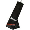 Srixon Tri-Fold Towel - Black -FootJoy Sales Store srixon tri fold towel black 1