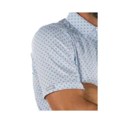 Aster Polo -FootJoy Sales Store straight down aster polo cool blue 03 76203.1649355875