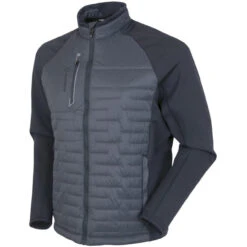 Hamilton Hybrid Climaloft Lightweight Thermal Stretch Jacket -FootJoy Sales Store sunice hamilton hybrid climaloft lightweight thermal stretch jacket charcoal charcoal melange 01 28842.1634586061
