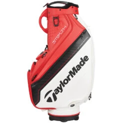 TaylorMade Tour Cart Bag - Red/White/Black -FootJoy Sales Store taylormade tour cart bag redwhiteblack 3