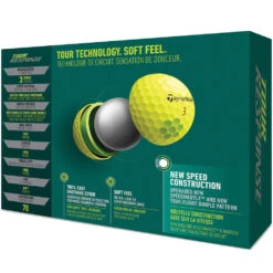 TaylorMade Tour Response Yellow Golf Balls - 12 Pack -FootJoy Sales Store taylormade tour response golf balls yellow 12 pack 6 1