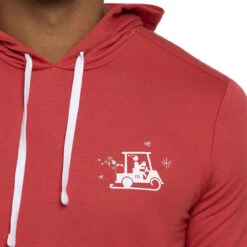 Chestnuts Roasting Hoodie -FootJoy Sales Store travis mathew chestnuts roasting hoodie heather red 04 00600.1671651374