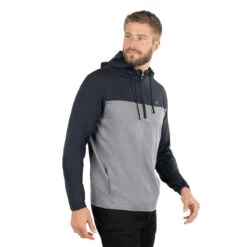 Lantern Light Quarter Zip Hoodie -FootJoy Sales Store travis mathew lantern light quarter zip hoodie black 02 87547.1671652596