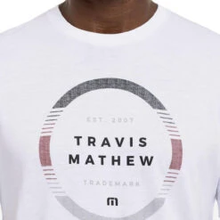 Secondary School Tee -FootJoy Sales Store travis mathew secondary school tee white 03 29244.1671654434
